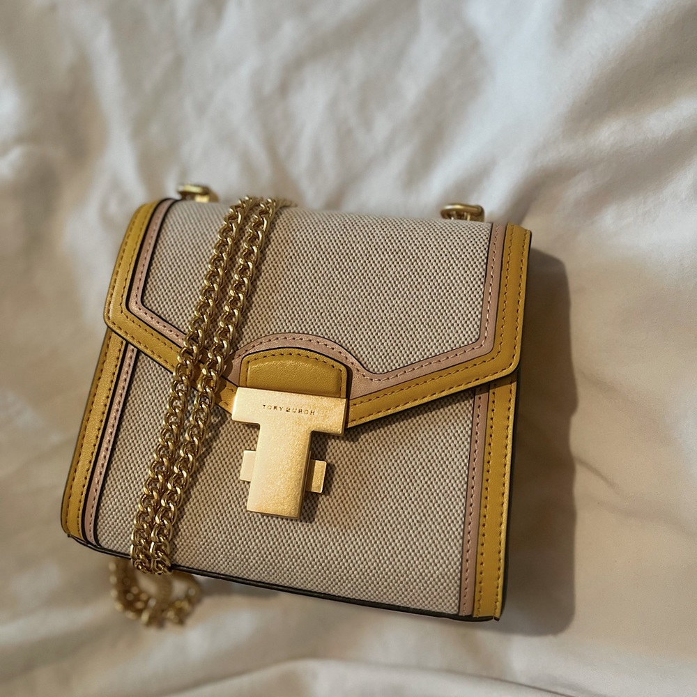 Tory Burch Juliette canvas mini bag